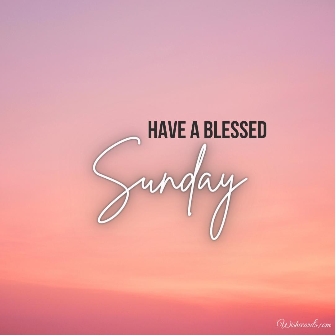 Sunday Morning Blessings Images