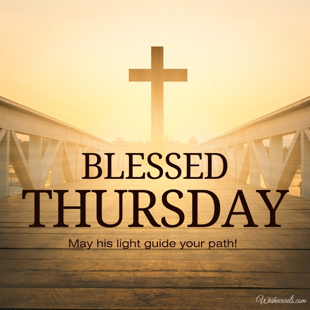 Thursday Inspirational Blessings Images