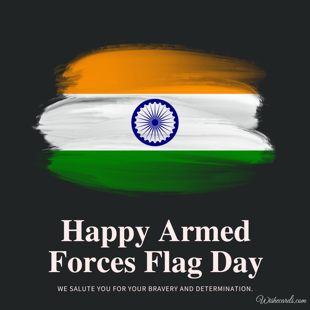 Armed Forces Flag Day E Card