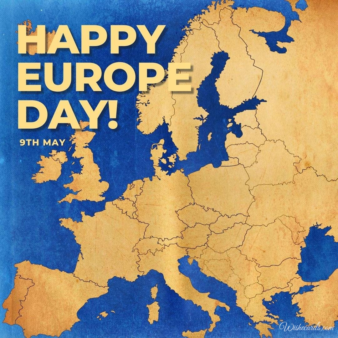 Beautiful Europe Day In The European Union Picture