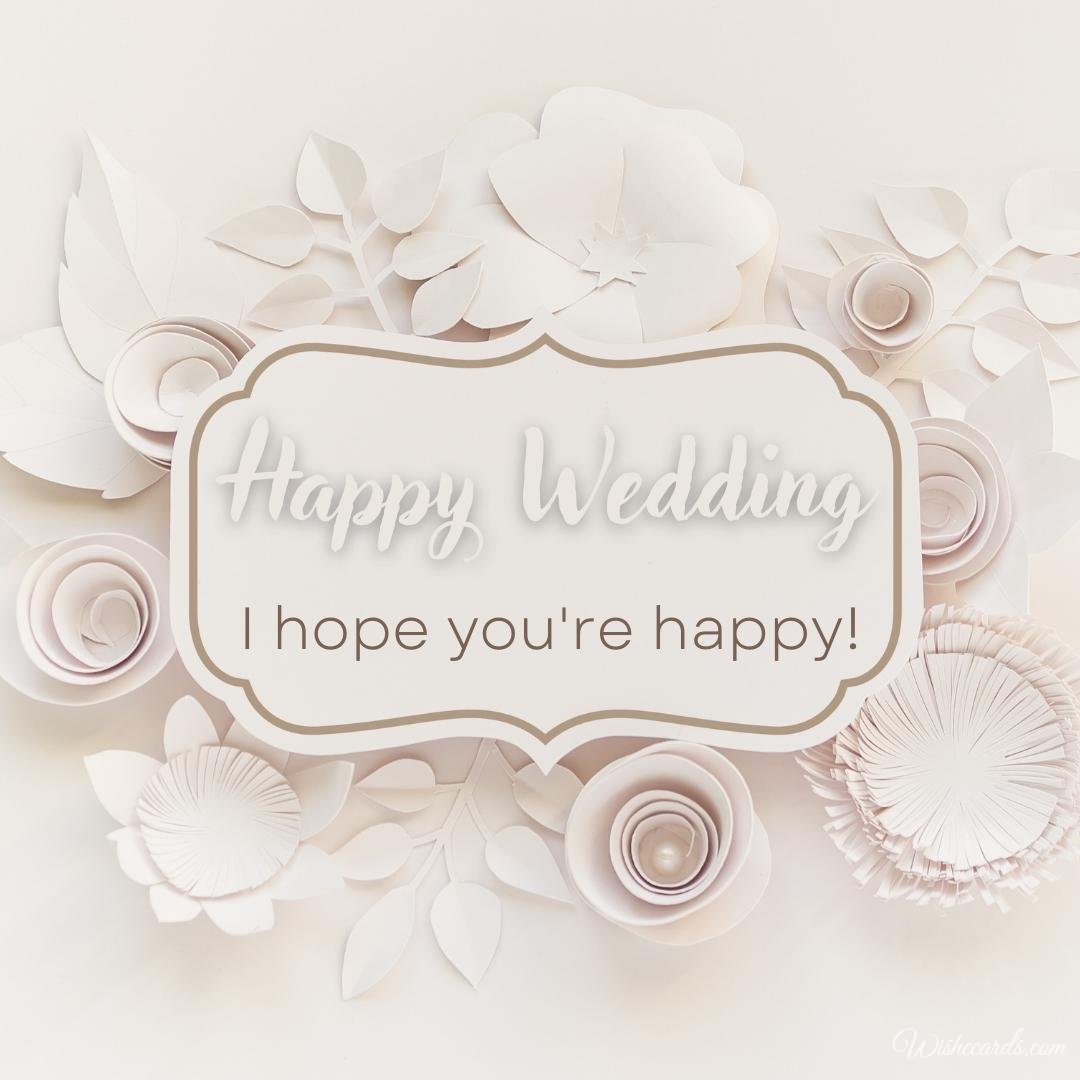 Beautiful Wedding Ecard For Bride