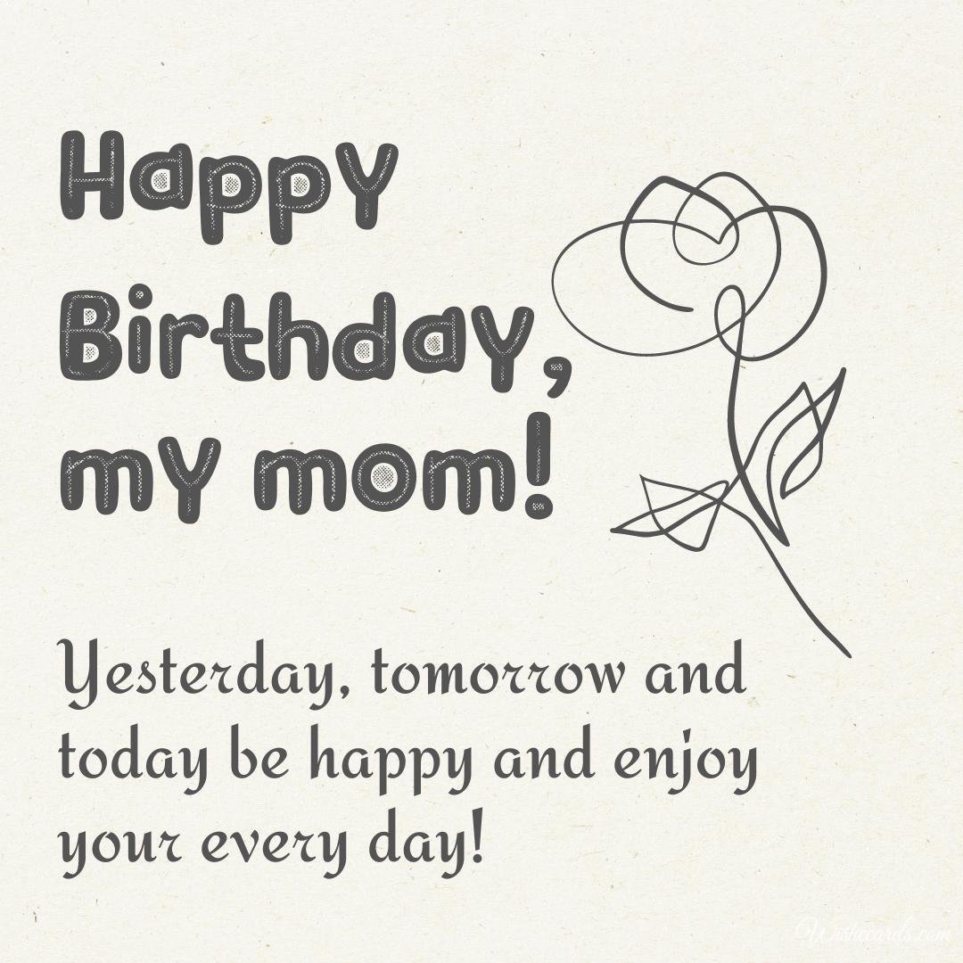 Birthday Ecard for Mom