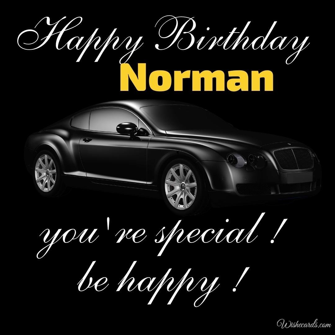 Birthday Ecard For Norman