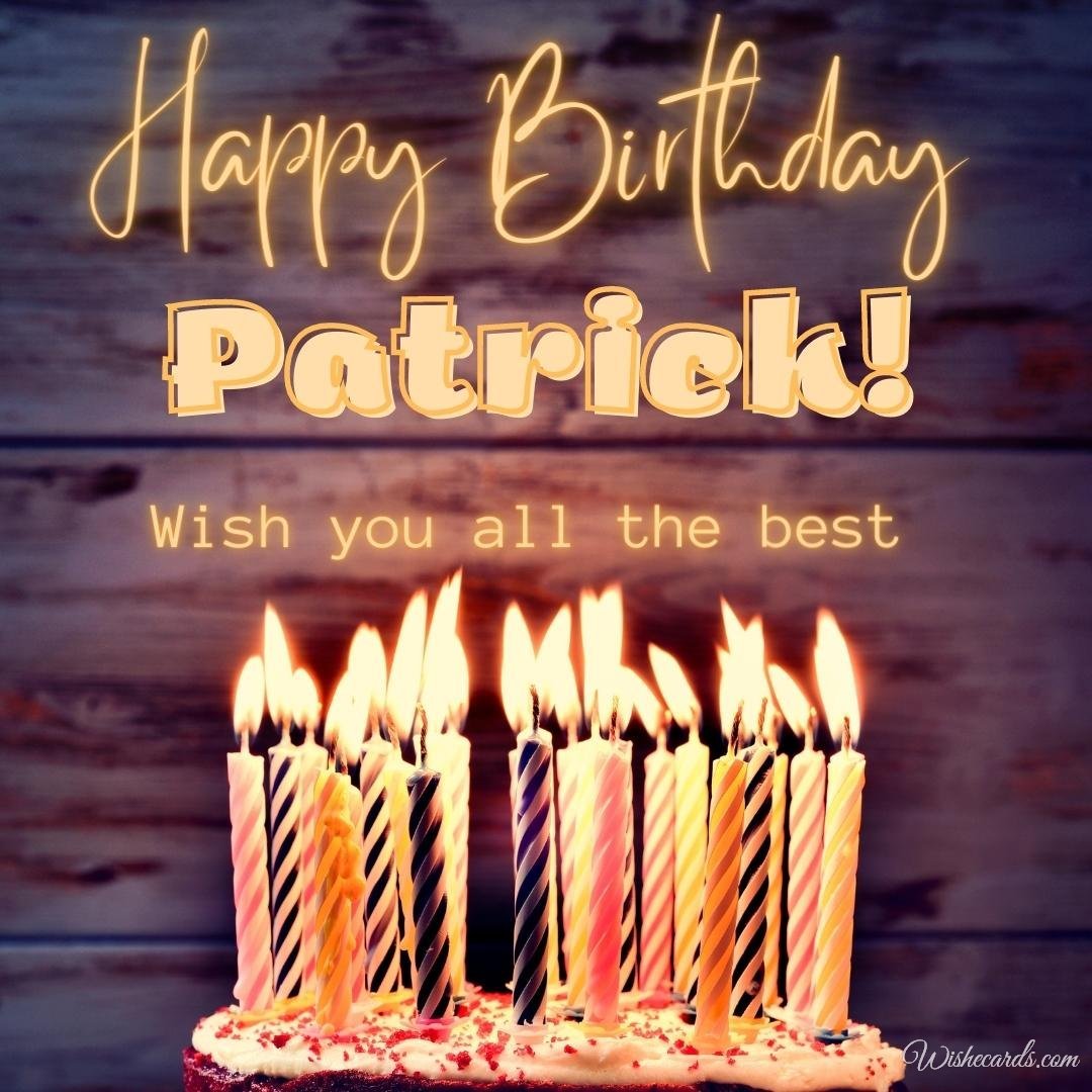 Birthday Ecard For Patrick