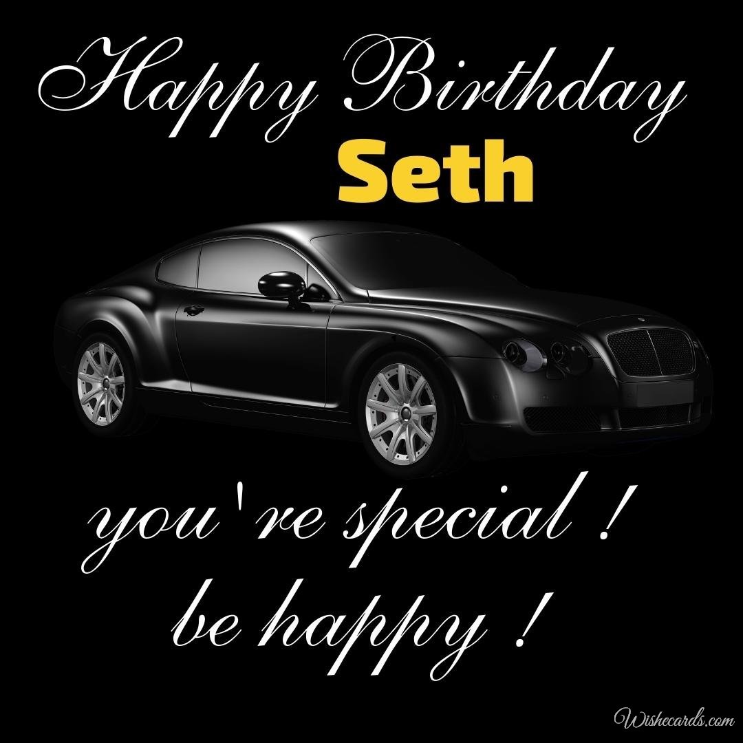 Birthday Ecard For Seth
