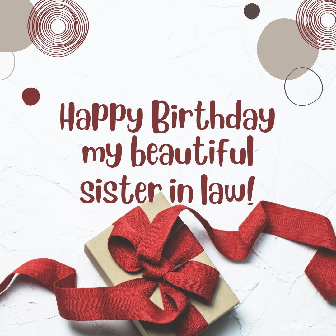 Birthday for Sister in Law Image