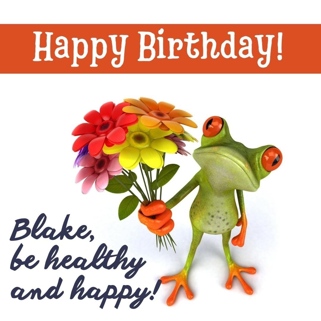 Birthday Greeting Ecard for Blake