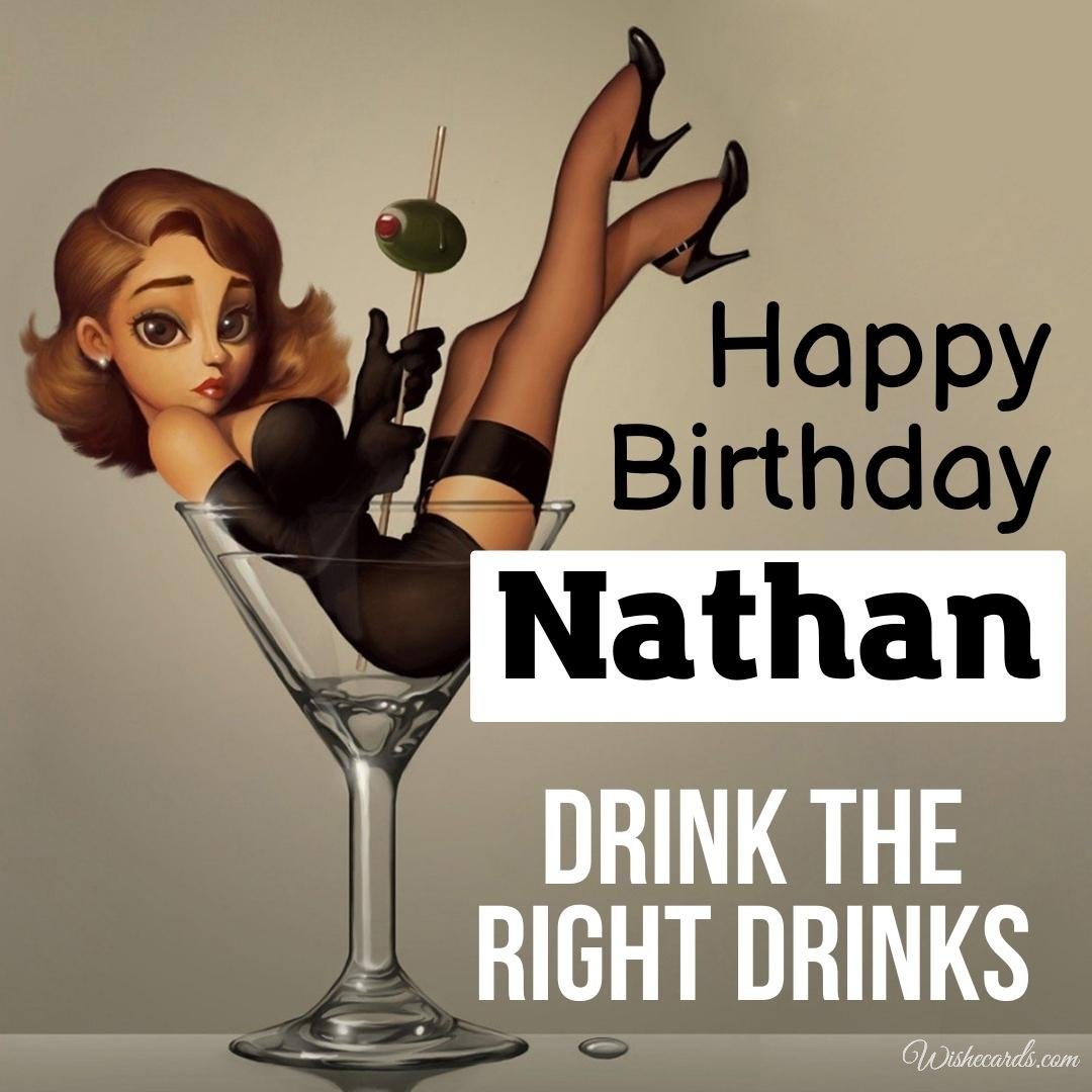 Birthday Greeting Ecard For Nathan