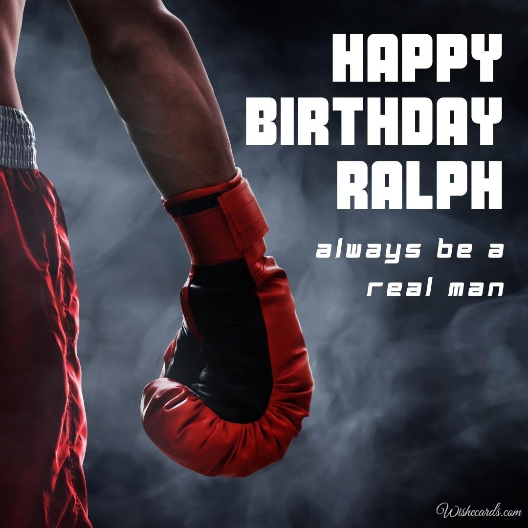 Birthday Wish Ecard For Ralph