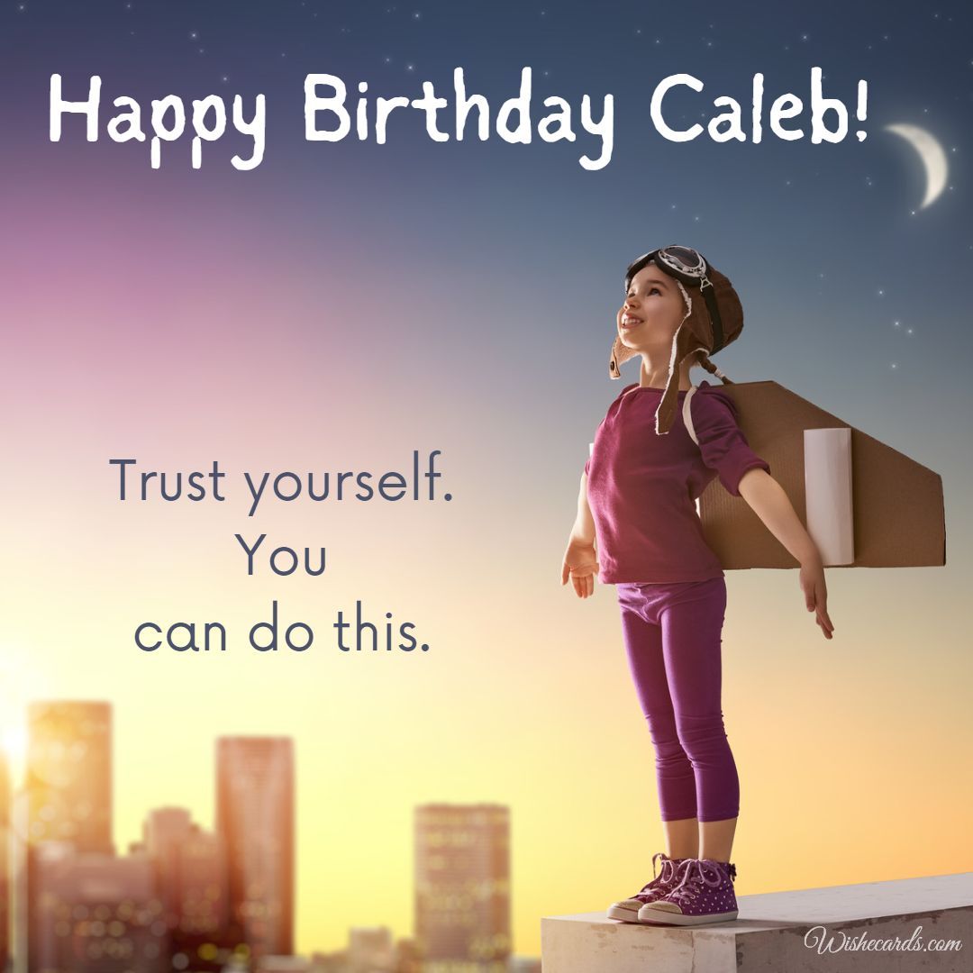 Caleb Happy Birthday