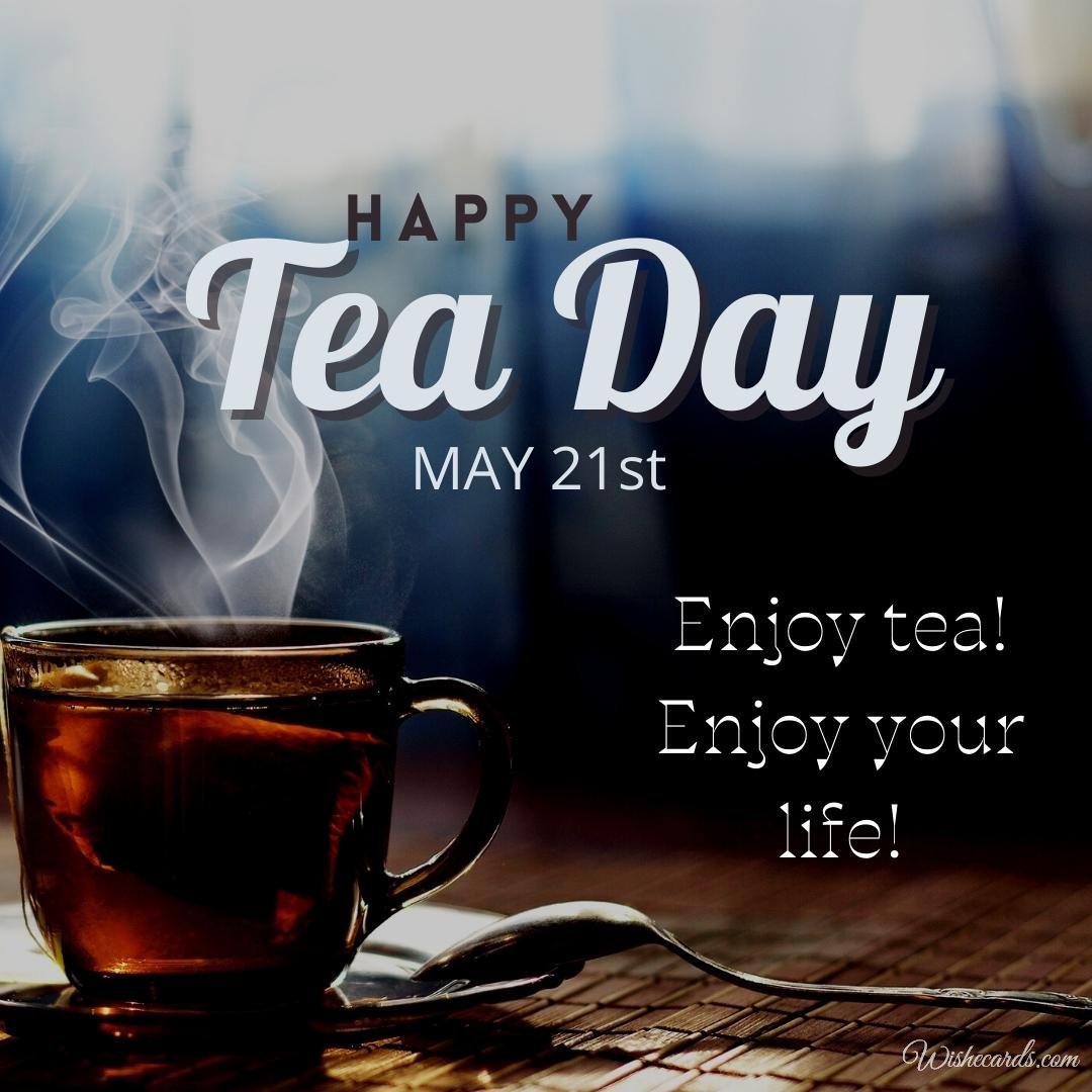 Cool International Tea Day Ecard