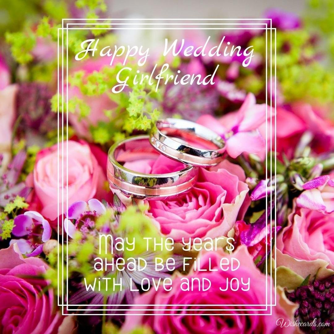 Cool Marriage Image For Girlfriend With Text