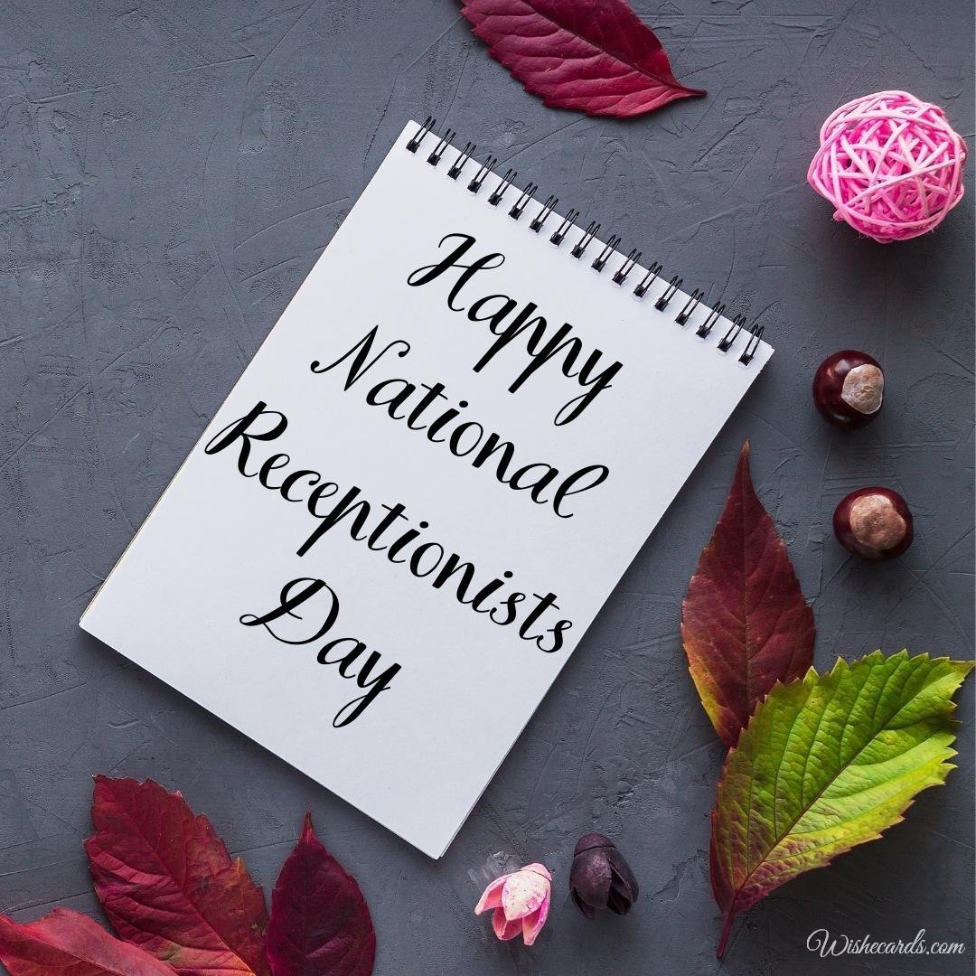 Cool National Receptionists Day Ecard