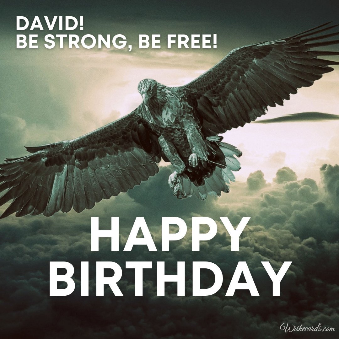 Free Birthday Ecard for David