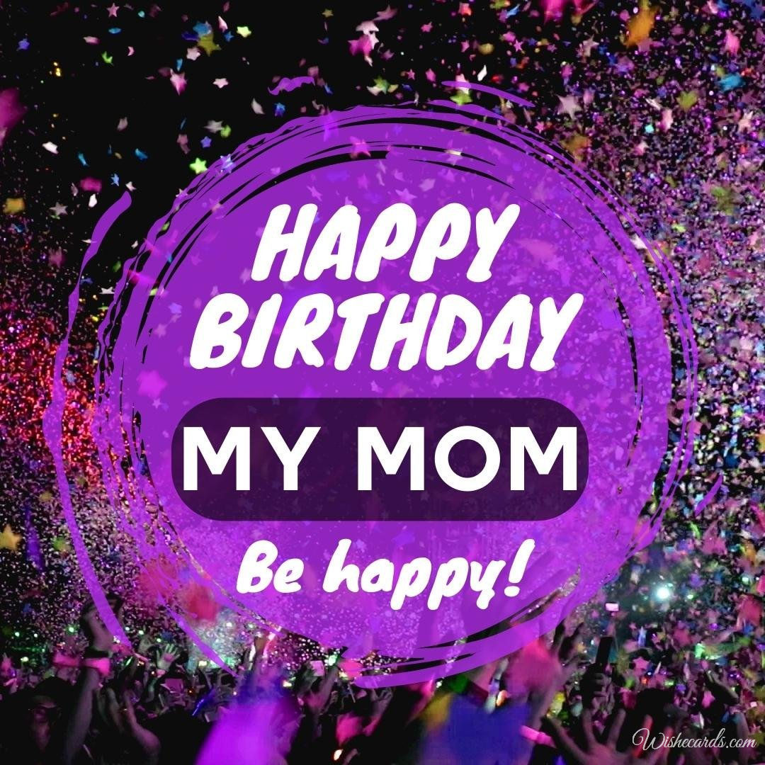 Beautiful Birthday Ecard for Mom