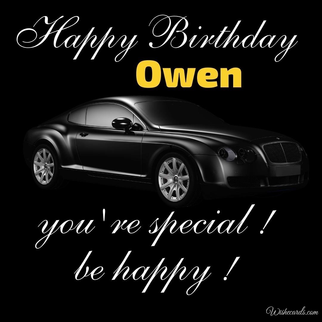 Free Birthday Ecard For Owen