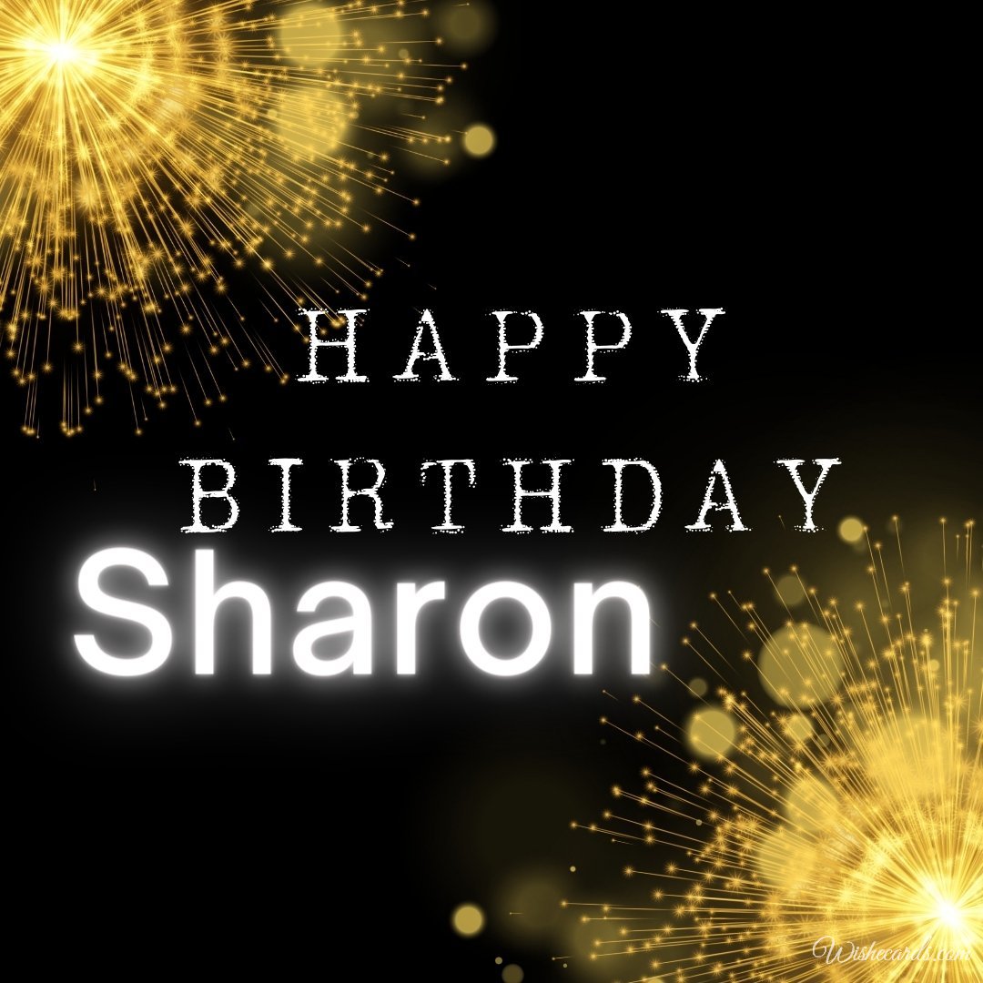 Free Birthday Ecard For Sharon