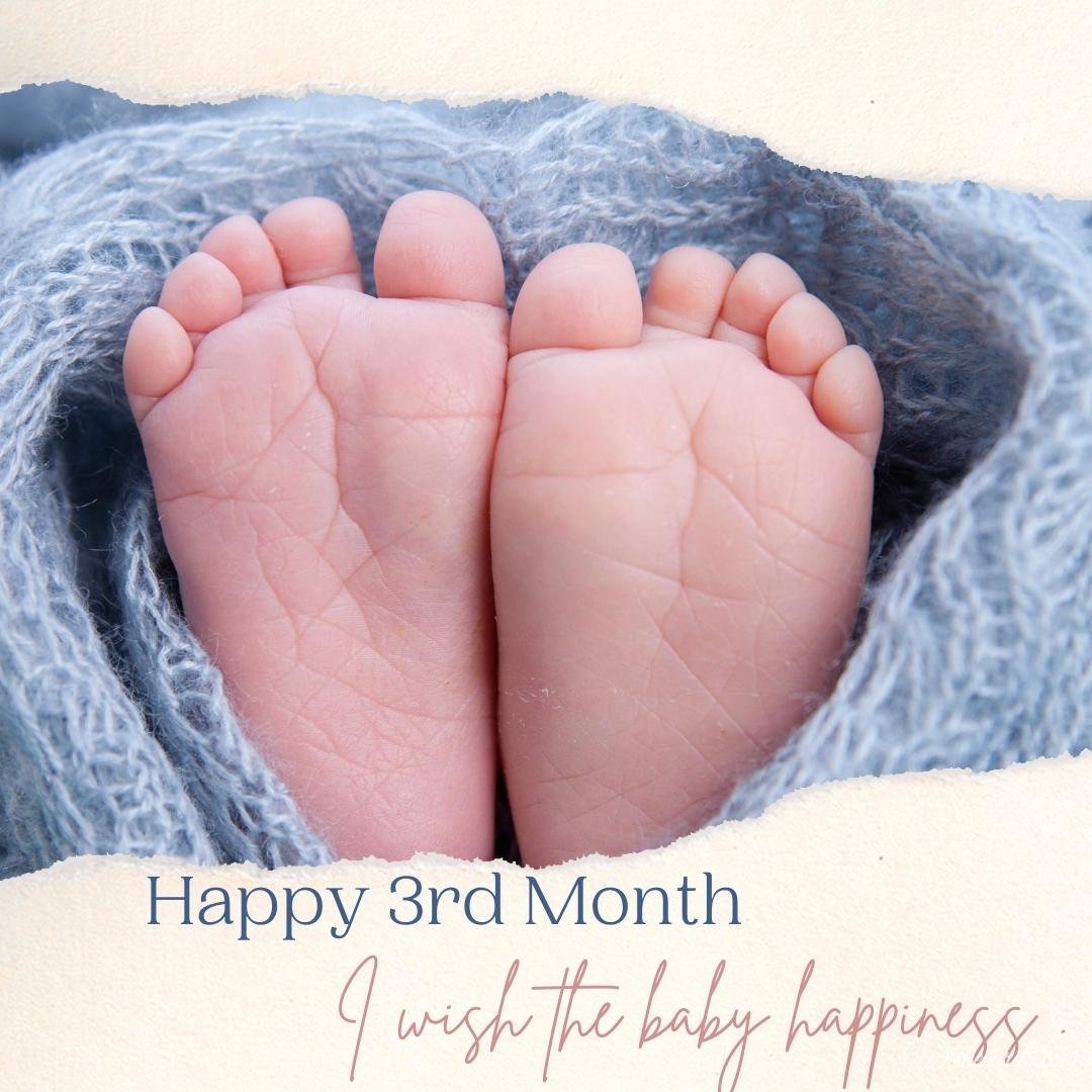 3rd Month Birthday Wishes, Quotes and Messages