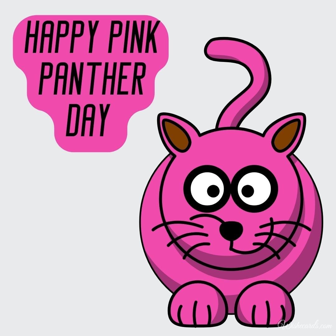 Funny Pink Panther Day Ecard