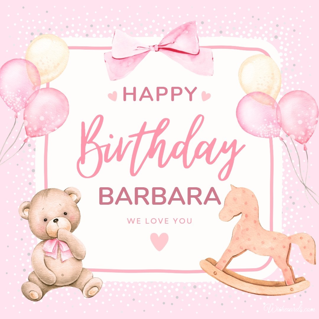 Happy Birthday Barbara Pic