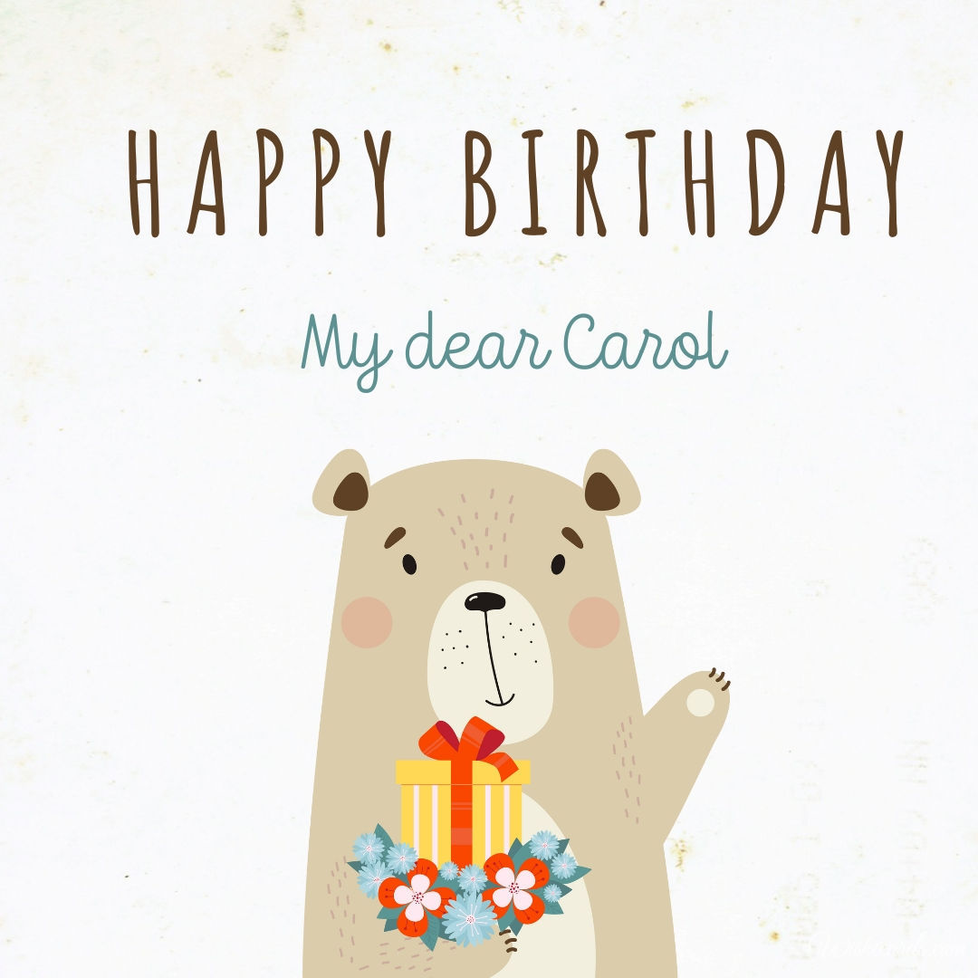 Happy Birthday Carol