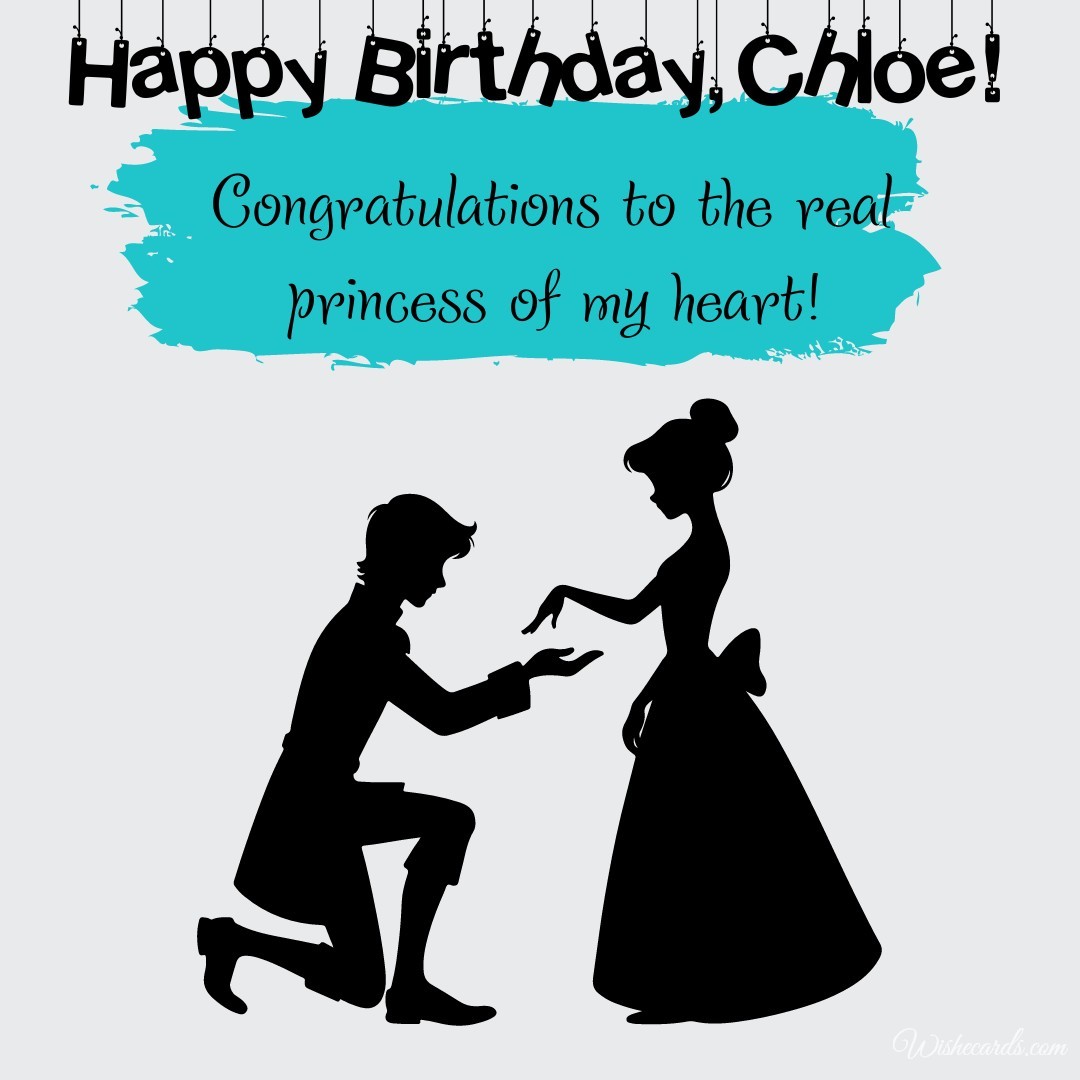 Happy Birthday Chloe Image