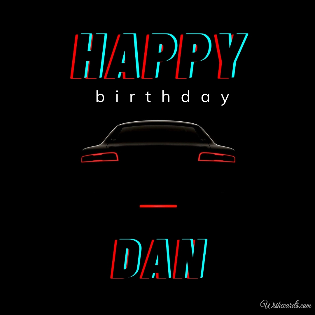 Happy Birthday Dan Image