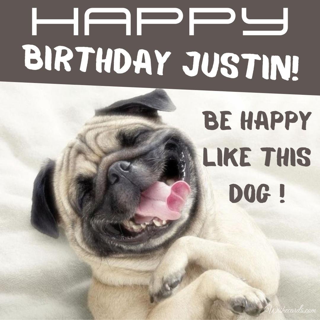 Happy Birthday Justin Images