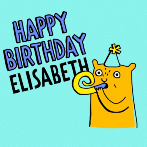 Happy Birthday Elizabeth Card