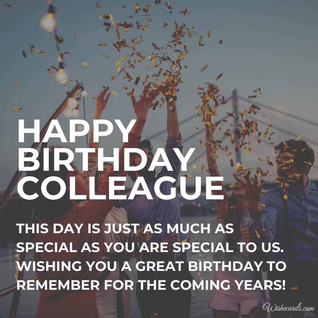 Happy Birthday Greeting Corporate Ecard