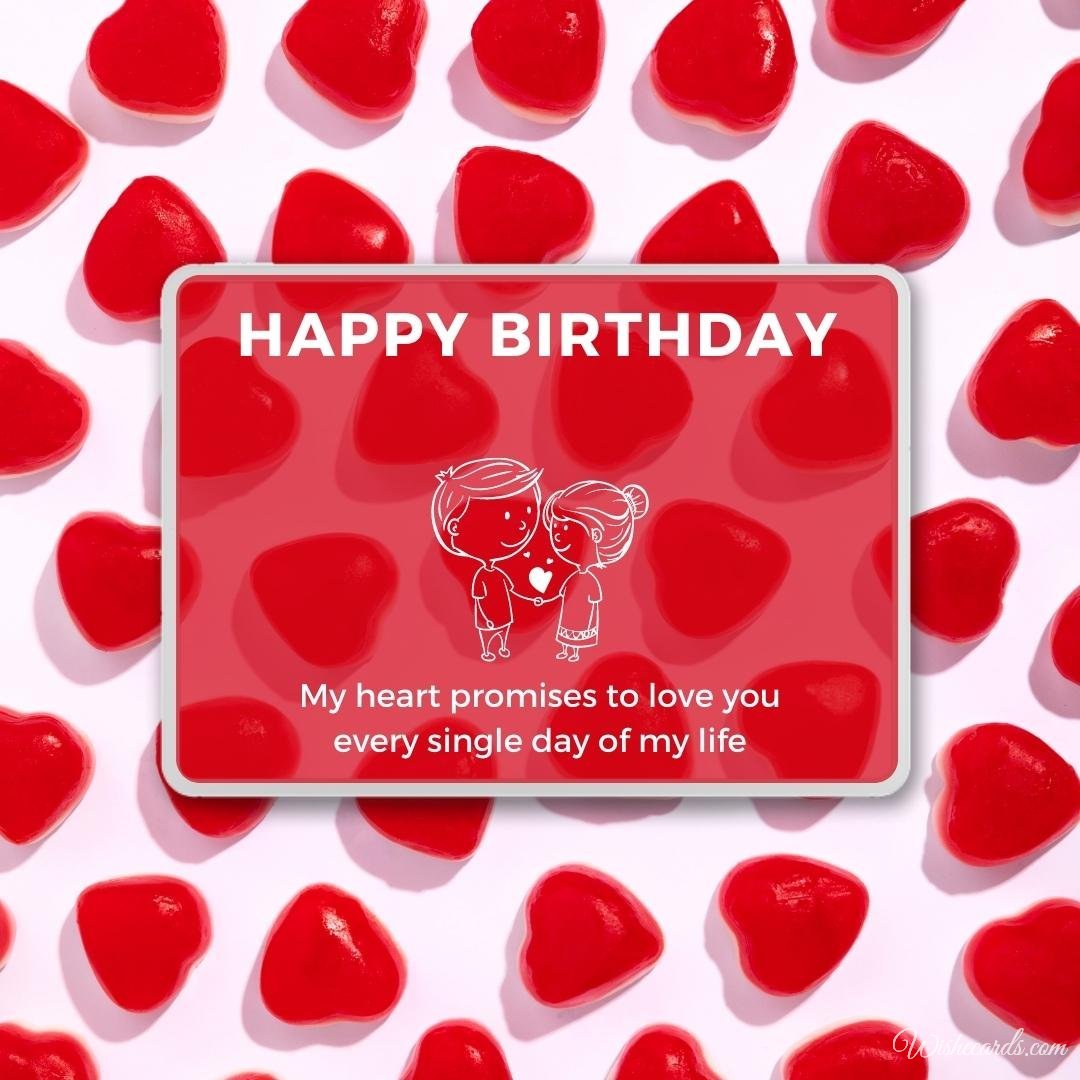 Happy Birthday Love Card