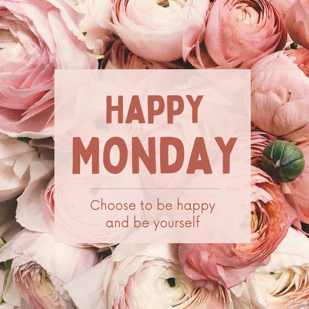 Happy Monday Cool Virtual Image