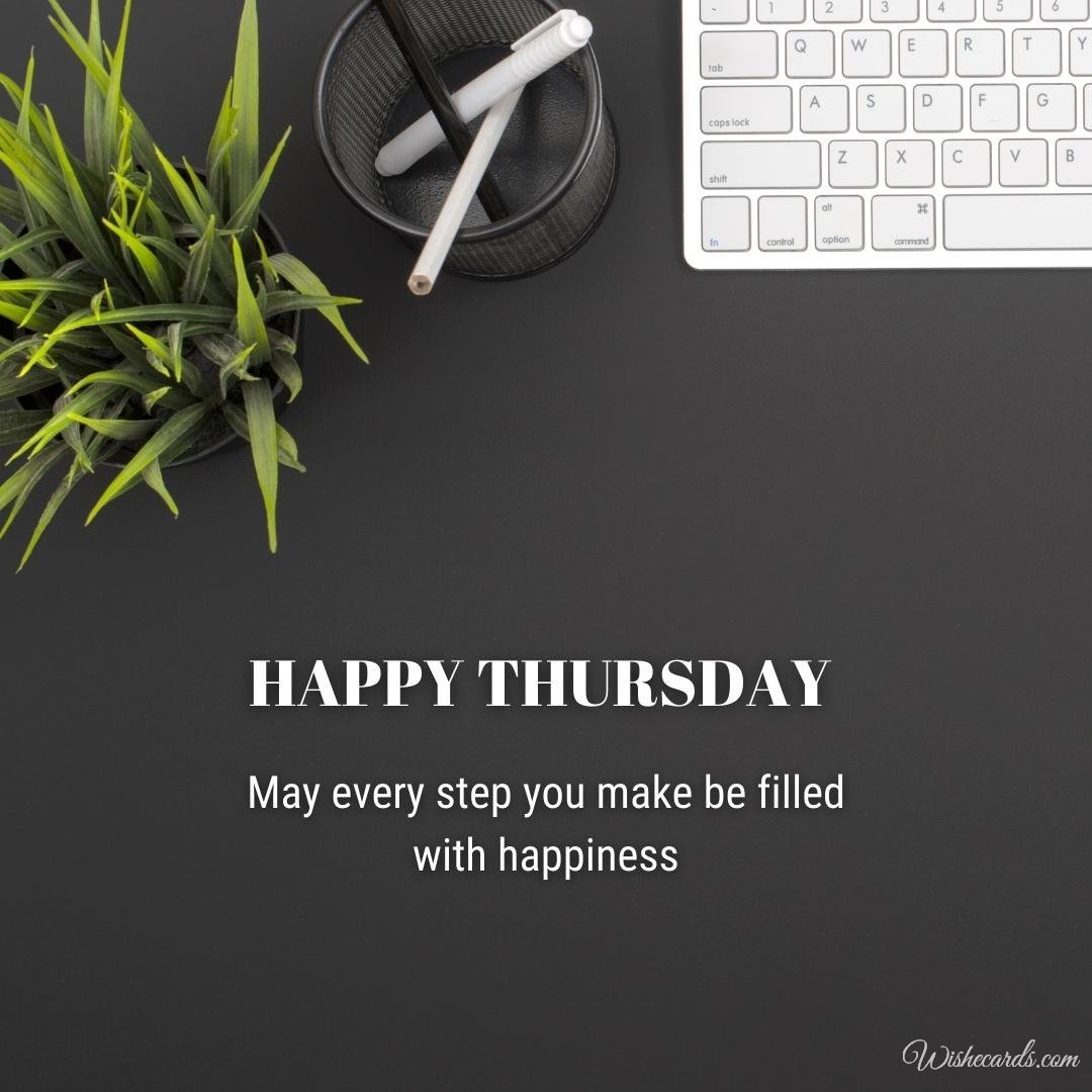 Happy Thursday Image with Text