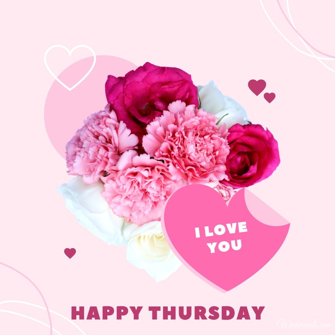 Happy Thursday Virtual Romantic Image