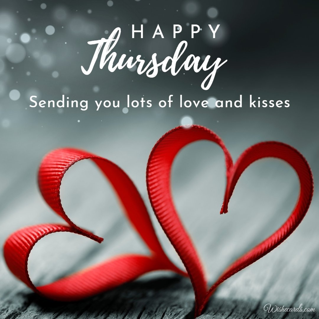 Happy Thursday Virtual Romantic Picture
