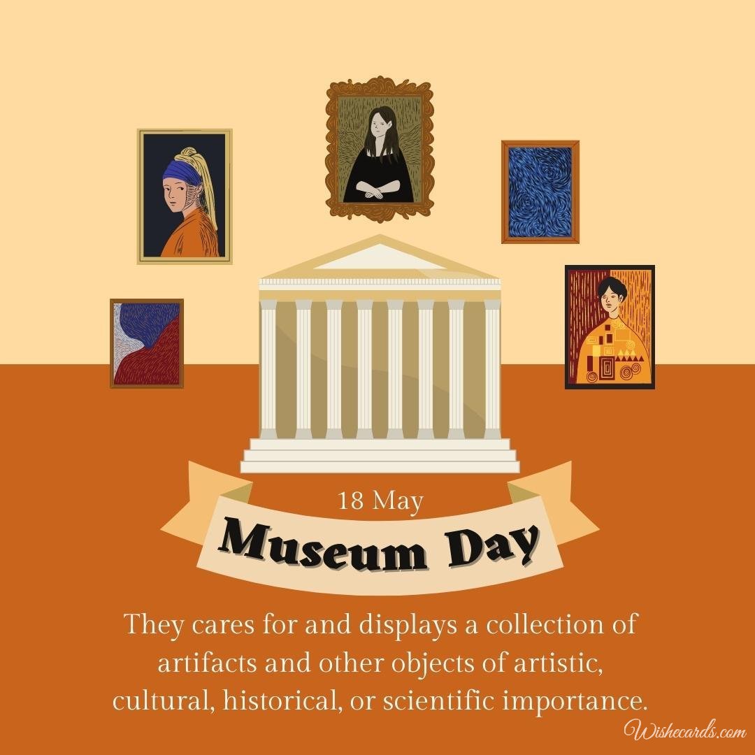 Inspiring International Museum Day Card