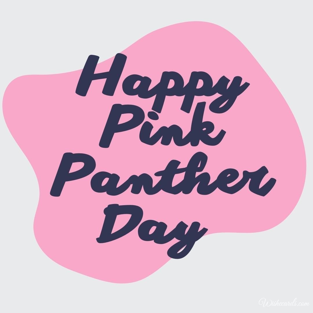 Pink Panther Day Ecard