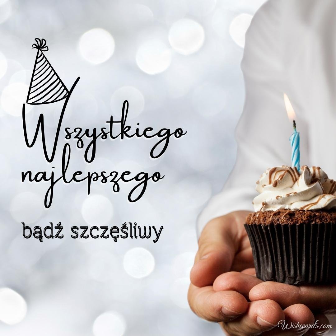 Polish Funny Happy Birthday Ecard