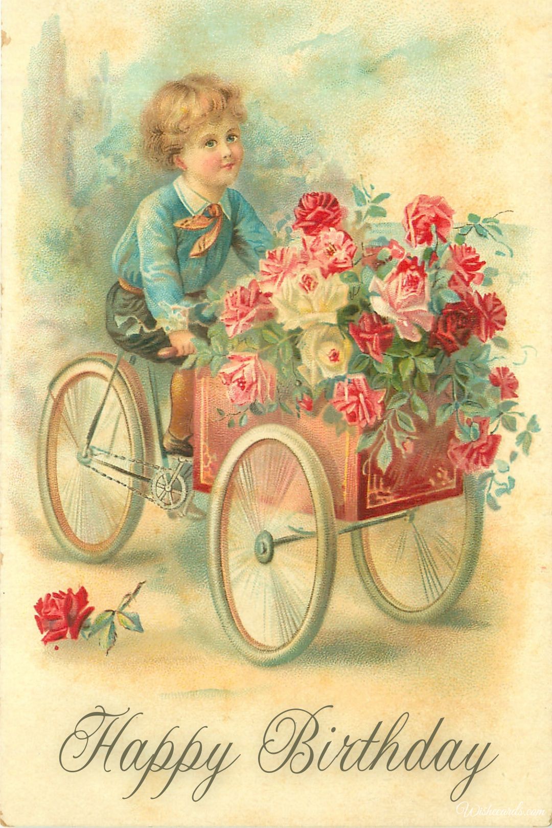 Vintage Happy Birthday Cards For Anyone