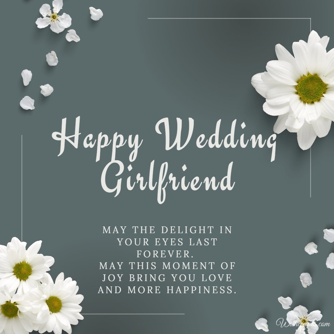 Wedding Card For Girlfriend