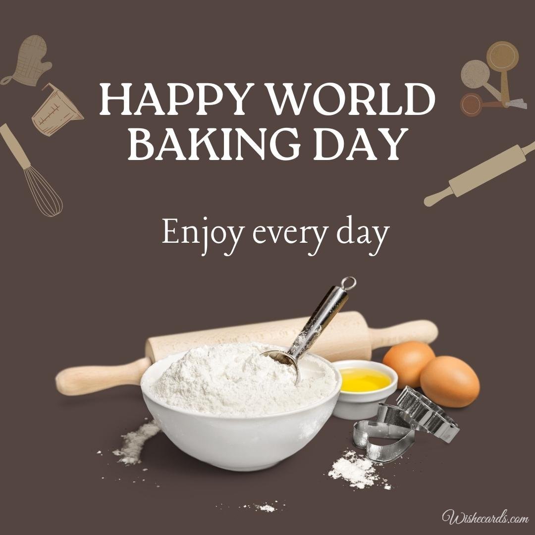 World Baking Day Picture With Text
