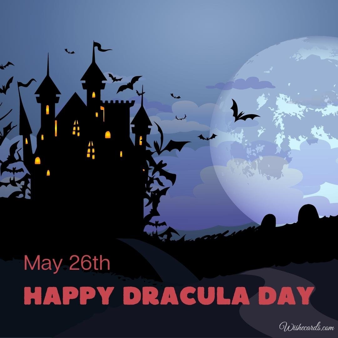 World Dracula Day Card