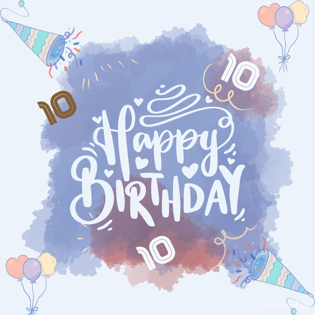 10th Birthday Image