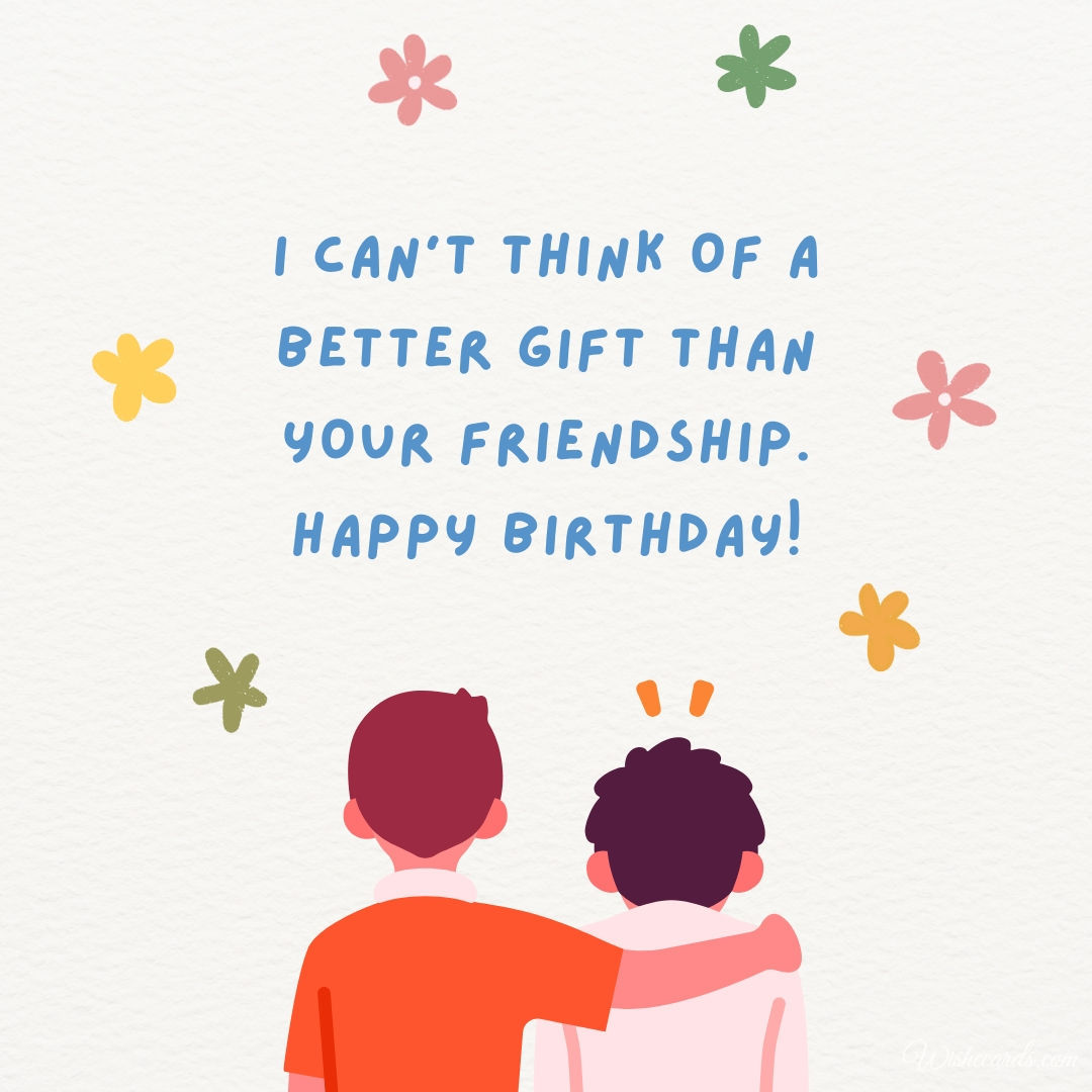 A Birthday Card for Your Best Friend