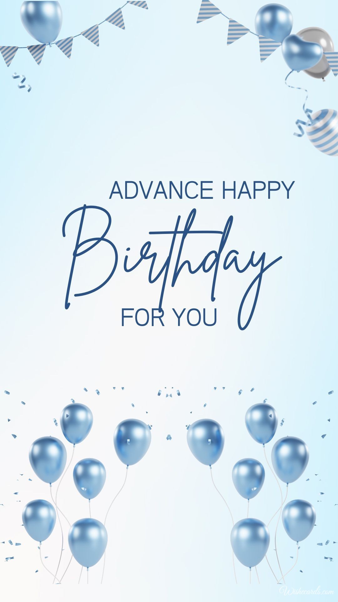 Advance Happy Birthday Image