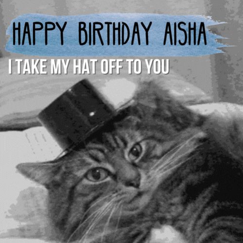 Aisha Happy Birthday