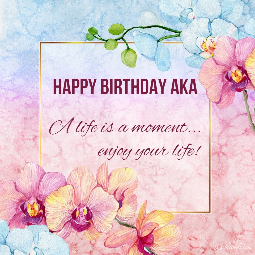 Aka Happy Birthday Image