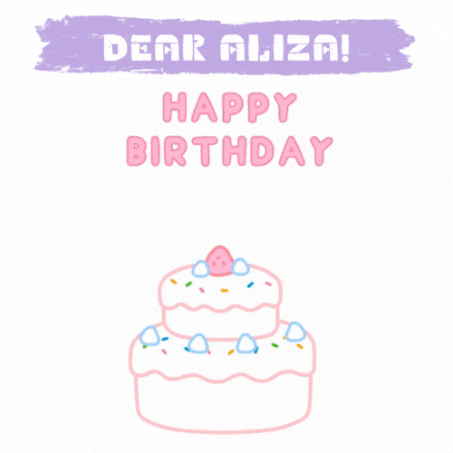 Aliza Happy Birthday
