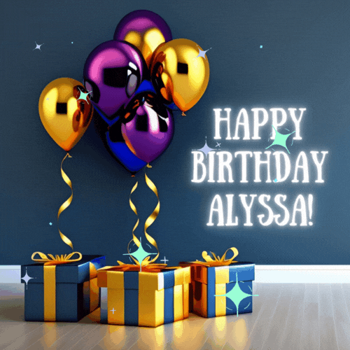 Alyssa Happy Birthday