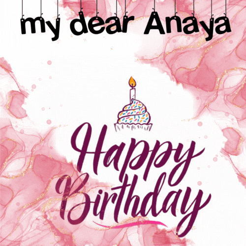 Anaya Happy Birthday